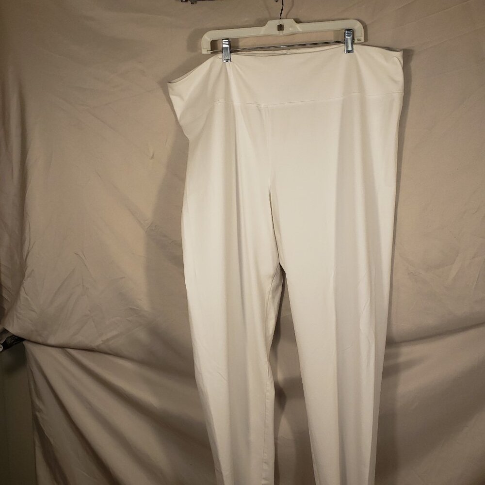 Women with Control White Pants 3XT